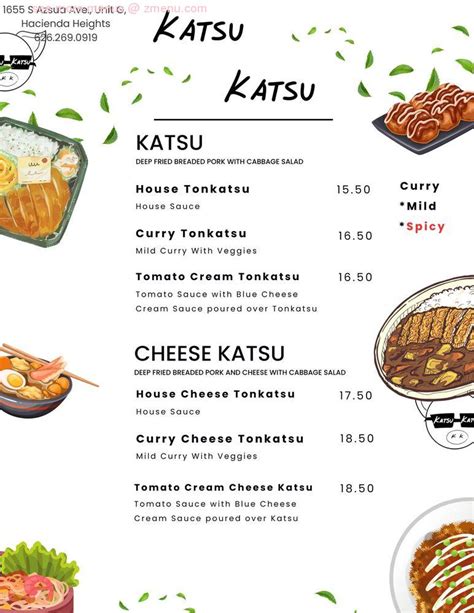 Katsu katsu hacienda heights photos  See restaurant menus, reviews, ratings, phone number, address, hours, photos and maps